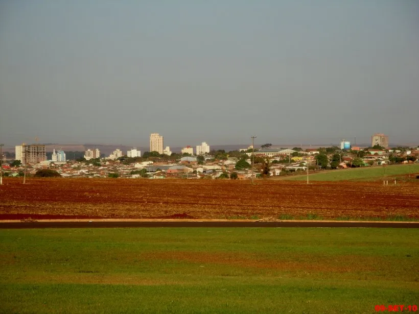 Vista da cidade de Sertãozinho (SP)