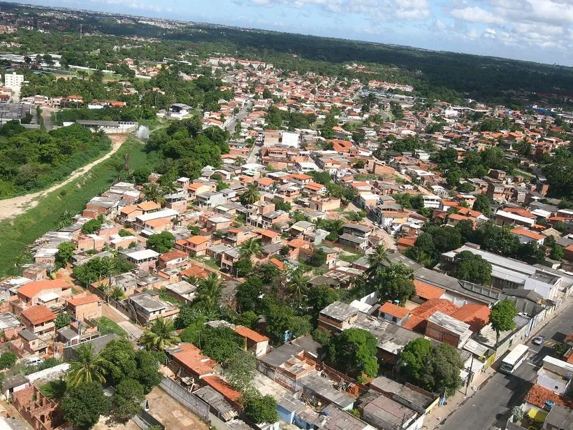 Vista aérea de Simões Filho