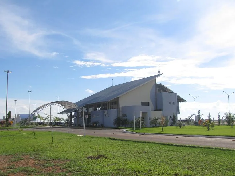 Vista do Aeroporto de Sinop, em Mato Grosso