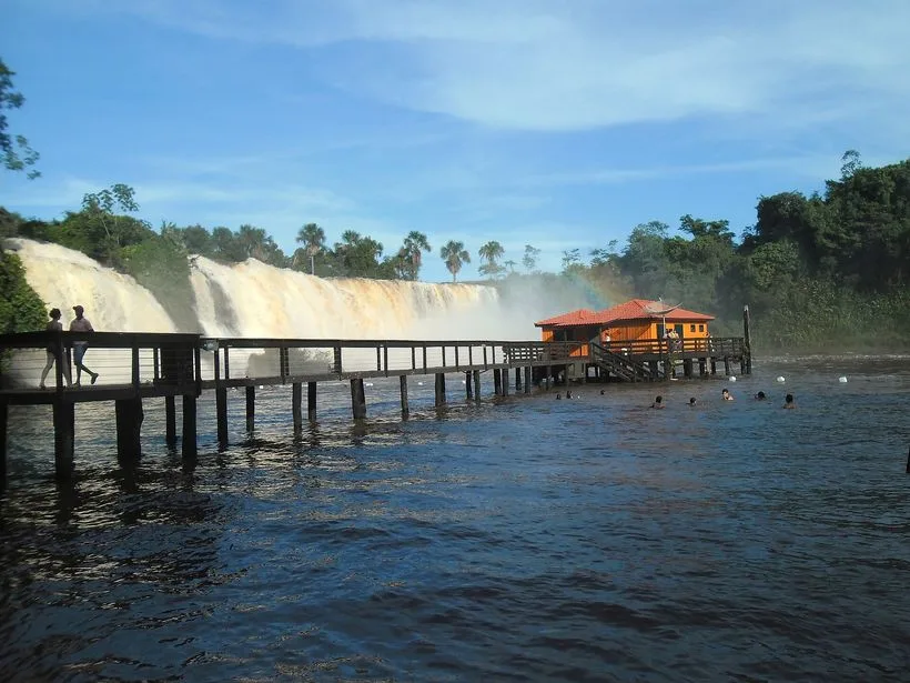 Cachoeira Salto das Nuvens em Tangará da Serra
