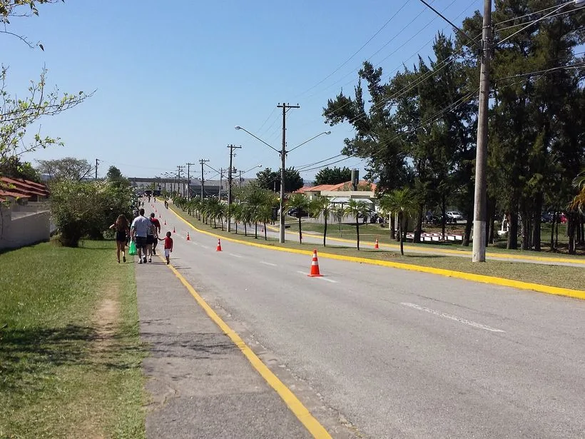 Avenida em Taubaté