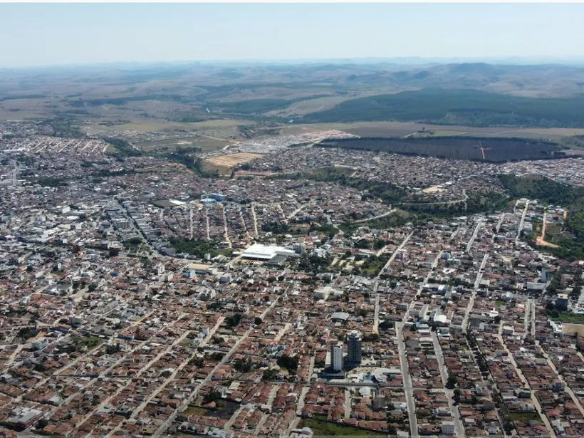 Vista aérea de Teixeira de Freitas