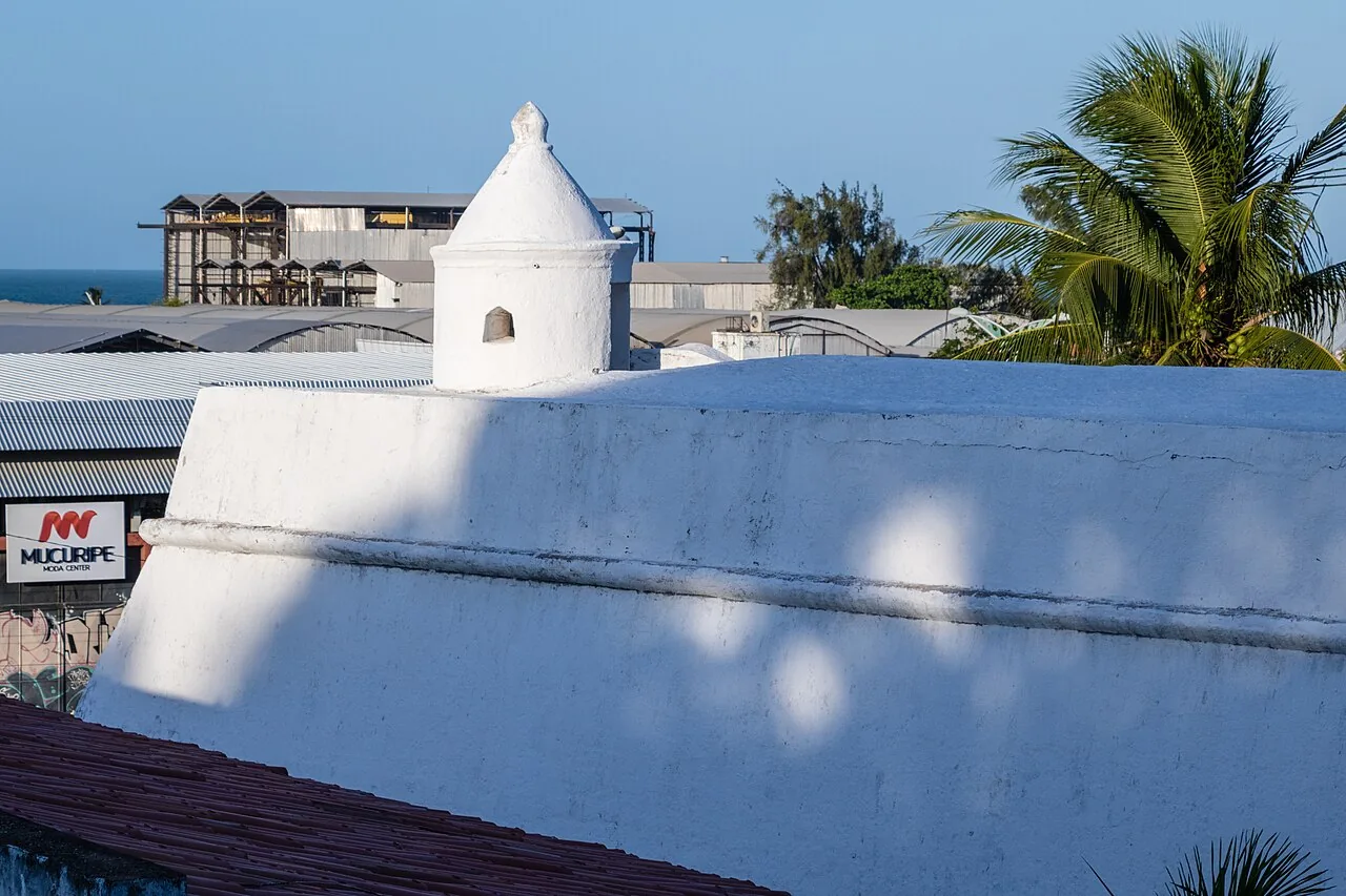 Fortaleza de Nossa Senhora da Assunção, forte português no centro de Fortaleza que deu origem ao nome e ao núcleo urbano da capital cearense