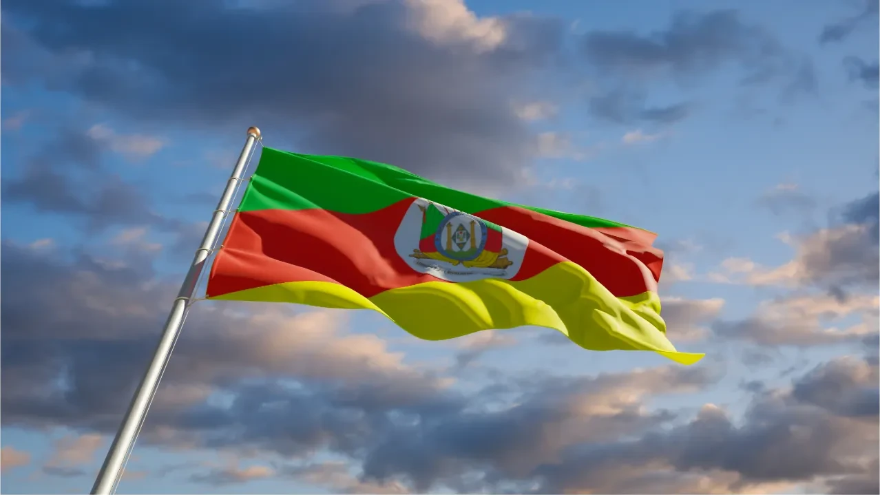 Bandeira do Rio Grande do Sul, Revolução Farroupilha (Dia do Gaúcho)